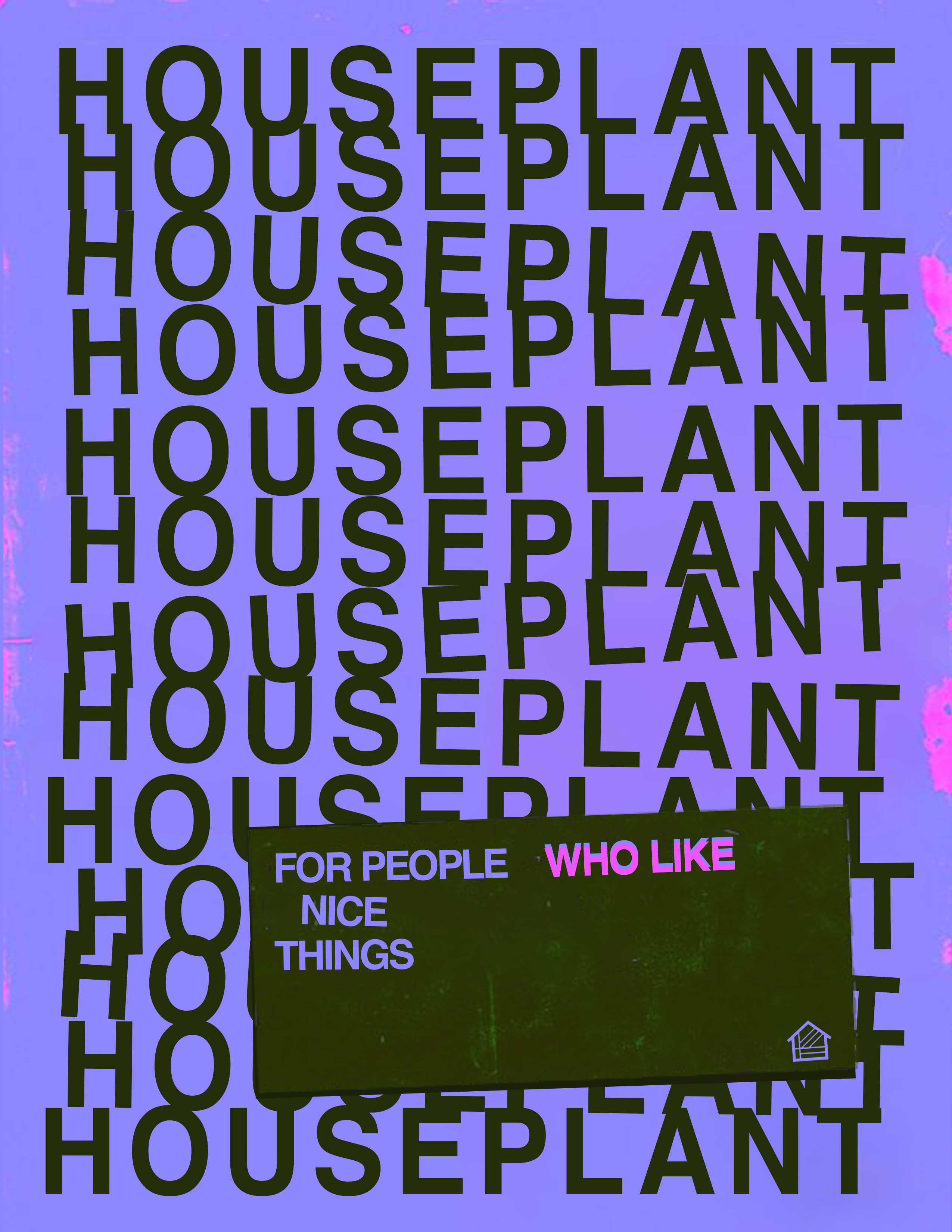 Houseplant Poster